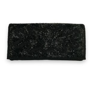 Vintage Magic Beaded Clutch Purse